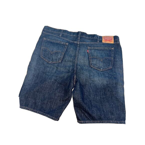 Levi's‎ 541 Denim Shorts Athletic Fit Dark Wash MENS SZ 44 - Picture 5 of 10